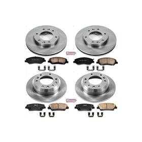 Koe5831 Power Stop For Hyundai Entourage Front/rear 2007-08/for Kia Sedona 2007