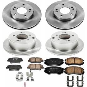 Koe6310 Power Stop Fits Kia Soul Front / Rear 2010-2011