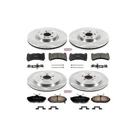 Koe6401 Power Stop Front/rear 2013-2014 Ford Mustang/