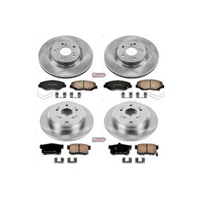 Koe6489 Power Stop Daily Driver Brake Kit Front And Rear 2012-2015 Honda Cr-v/
