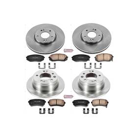 Koe6512 Power Stop Fits Kia Sportage Front/rear 2012-2015