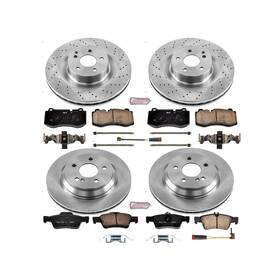 Koe6757 Power Stop F&r 12-13 Mercedes-benz S350