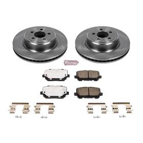 Koe7052 Power Stop Daily Driver Brake Kit Rear 2014-2015 Dodge Charger/