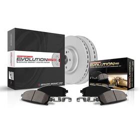 Crk7348 Powerstop Power Stop Front Rear Kit Coated Rotors And Z17 Ceramic