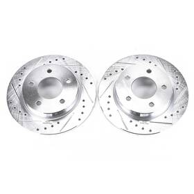 Jbr1114xpr Powerstop Power Stop Drilled And Slotted Rear Rotor Set For Mazda 3