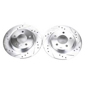 Jbr1116xpr Powerstop Power Stop Drilled And Slotted Rear Rotor Set For Mazda 3 Mazdaspeed