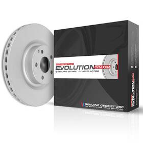 Jbr971evc Powerstop Power Stop Rear Evolution Geomet Coated Brake Rotor