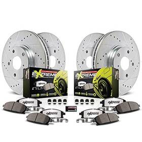 K1305-26 Powerstop K1305 26 Front Rear Street Warrior Brake Kit