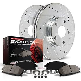 K4628 Powerstop Power Stop Rear Z23 Carbon Fiber Brake Pads With Drilled