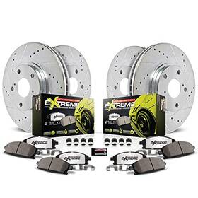K5603-26 Powerstop Power Stop K5603 26 Front And Rear Z26 Carbon Fiber Brake Pads