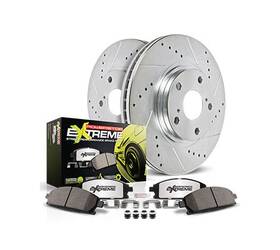 K5958-26 Powerstop Power Stop K5958 26 Front And Rear Z26 Carbon Fiber Brake Pads