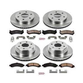 Koe2015 Powerstop Set Of Front And Rear Autospecialty Brake Kit For 02-06 Escalade