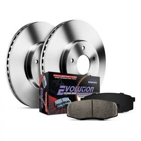 Koe3054 Powerstop Set Of Autospecialty Evolution Front Brake Kit For 09-10 Vibe