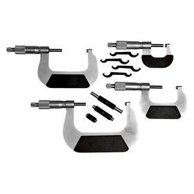 67437 Proform - 4-piece Sae High-quality Steel Mechanical Micrometer Set