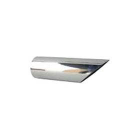 Evt50 Pypes Exhaust Tip - Slip-on 3 In Inlet Round Outlet 9 Long