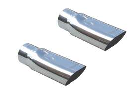 Evt54 Pypes Exhaust Tip - Chevelle Tips Slip-on 2-1/2 In Inlet