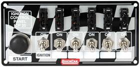 50-163 Quickcar Ignition Panel Fused With Start Button