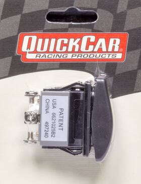 52-515 Quickcar Rocker Switch - On / Off 12v Plastic Black Each