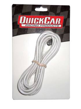 57-2361 Quickcar Wire 14 Gauge White 10ft