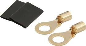 57-490 Quickcar Ring Terminal - Power Rings 8 Gauge Wire 3/8 In Hole Copper Kit