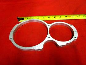 481750 Race City Machine Aluminum Fire Bottle Mounting Bracket 3-1/2 Inch X 5-1/4 Diameter Bottles Nascar