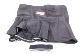 11000601 Rjs Racing Equipment Helmet Skirt - Hook And Loop Attachment Fire Retardant Black Each