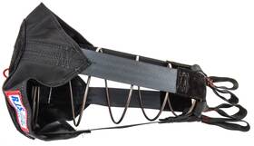 Rjs Racing Equipment 7000701 Pilot Chute Includes 4 Mini Bridals Black