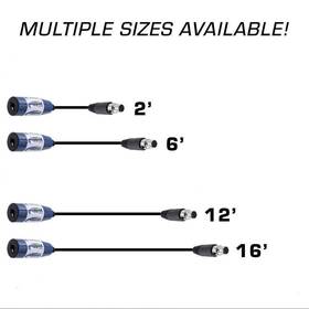 Cs-off-16 Rugged Radios For Offroad Straight Cable To Intercom Select Length 16 Feet