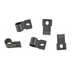 377774-s Scott Drake Underhood Turn Signal Harness Clips Black