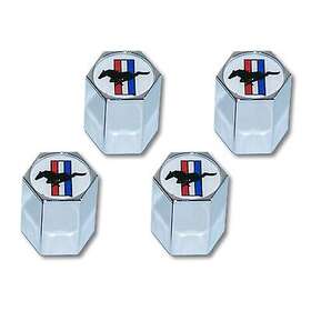 Acc-5033270 Scott Drake Tri-bar Logo Valve Cap Set 4