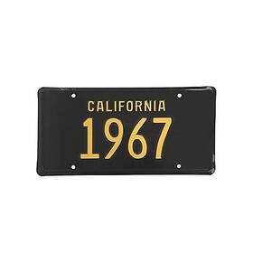Acc-lp-67c Scott Drake 1967 California License Plate