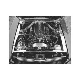 Acc-uht-65 Scott Drake Underhood Stainless Trim