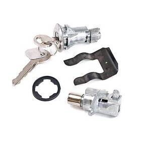 C6dz-6506072-k Scott Drake Glovebox And Trunk Lock Set