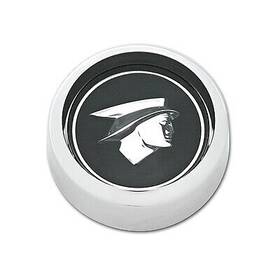 C7wy-1130-bk Scott Drake Cougar Magnum 500 Wheel Hub Cap Set Black