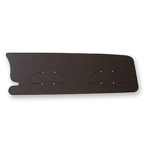 C7zz-6511228-a Scott Drake 67-68 Trunk Filler Board Black Chipboard