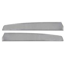 C7zz-65237a223n Scott Drake Deluxe Door Panel Inserts - Brushed Aluminum