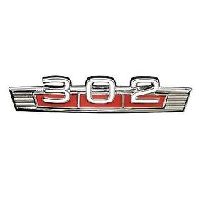 C8oz-16228-b Scott Drake Fender Emblem Bronco 302 Concours