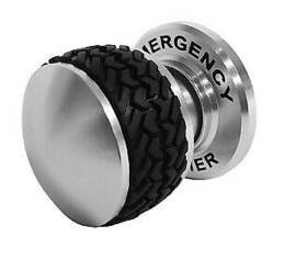 C8tz-10852-ebl Scott Drake Emergency Flasher Bezel And Knob Billet