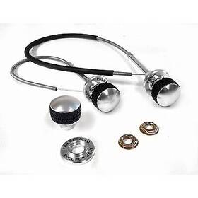 C8tz-18518-52bl Scott Drake Billet Temp Fan And Defrost Control Kit