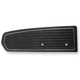 C8zz-65239423bk Scott Drake 1968 Standard Door Panels Black