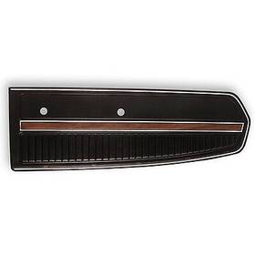 C8zz65239423bkd Scott Drake 1968 Deluxe Door Panels Black
