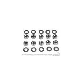 Mdk001 Scott Drake Rear End Housing Nut And Washer Kit 20 Piece