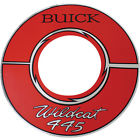 Sdb0082 Restoparts Decal Buick Air Cleaner Wildcat Inch Red Silver