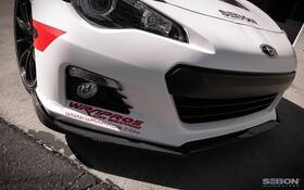 Fl1213sbbrz-ta Seibon 2013 To 2016 Brz Seiboncarbon Front Lip Bumper Splitters