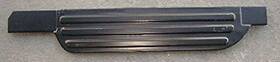 571-06br Sherman Parts Powder Coat Step Plate Right Side Black For 1966 Mercury S-55