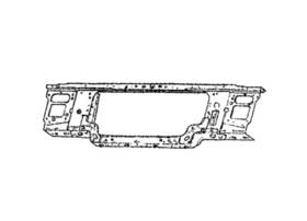 Fo1225122 Sherman Parts 578-49 Rad Supt 92-98 For Ford Pu/bronco