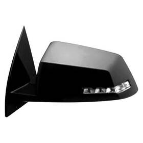615-320dl Sherman Parts - Driver Side Manual View Mirror Heated Foldaway Standard