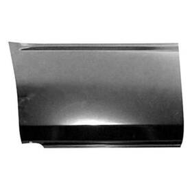 905-57bl Sherman Parts - Driver Side Lower Quarter Panel Patch Front Section