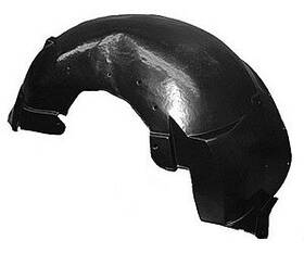 Sherman Parts She872-24l 872-24l Lh Fender Liner Solstice Base 06-09