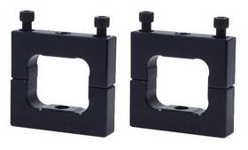 Southwest Speed 800-319 2-new Racing Clamp Brackets 1 Inch Square Tubing Aluminum Allen Head